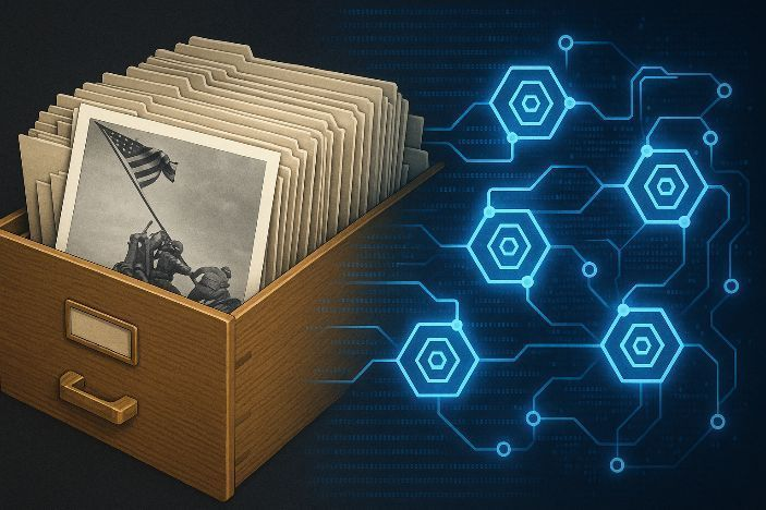 Memory Lane in Wooden Cabinet