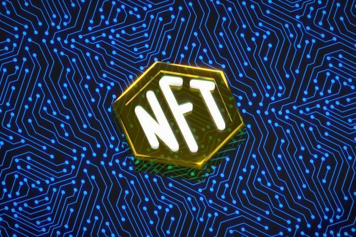 Tech Logo: Illuminated NFT Emblem