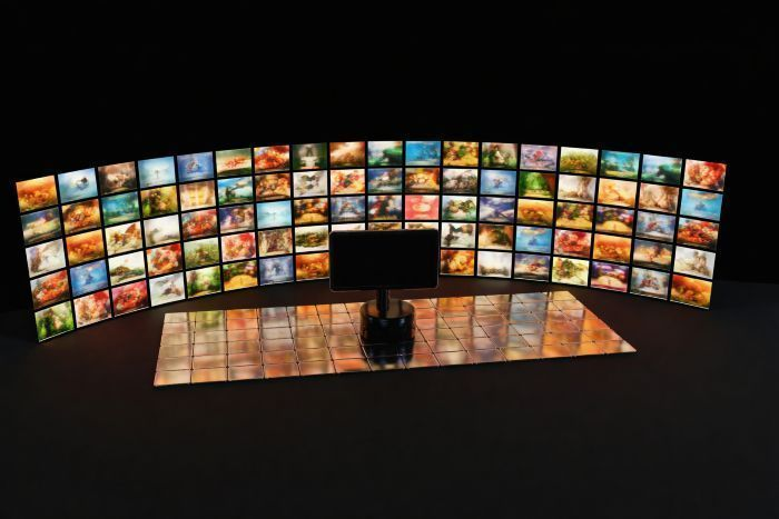 Digital Graffiti Wall: An Artful Display of Visual Images