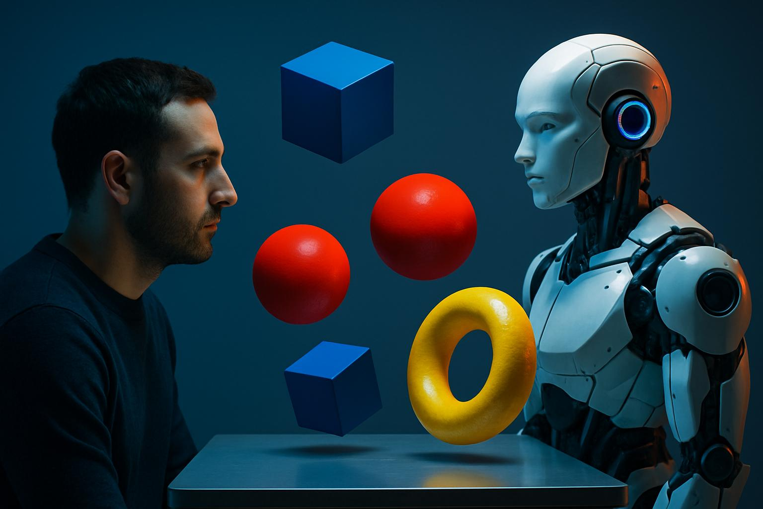 Human vs. AI: The Shape of Understanding